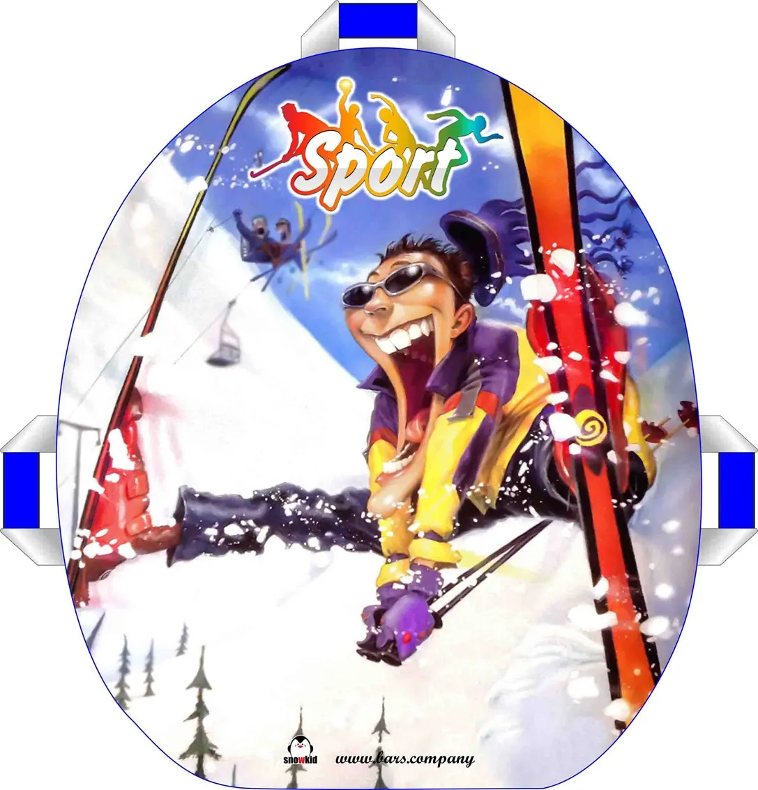 Ледянка мягкая Snowkid 50 см. Sport