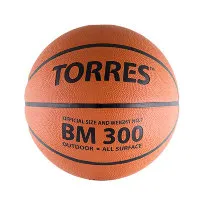 Мяч баскетбольный TORRES BM300 резина