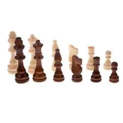 Фигуры шахматные лакированные (В2-108Ф)