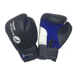 Боксерские перчатки RUSCO SPORT (иск. кожа) черные