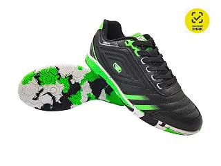 Бутсы зальные SB-ZAL-051 Black/Green