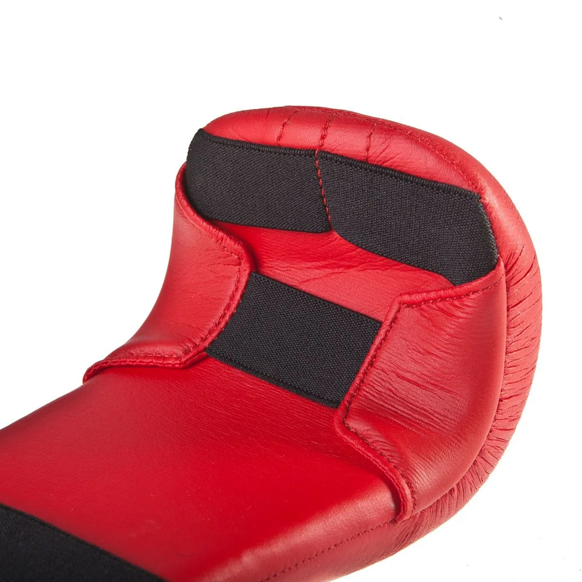 Спарринговые перчатки для каратэ RKM-260 ПУ красные