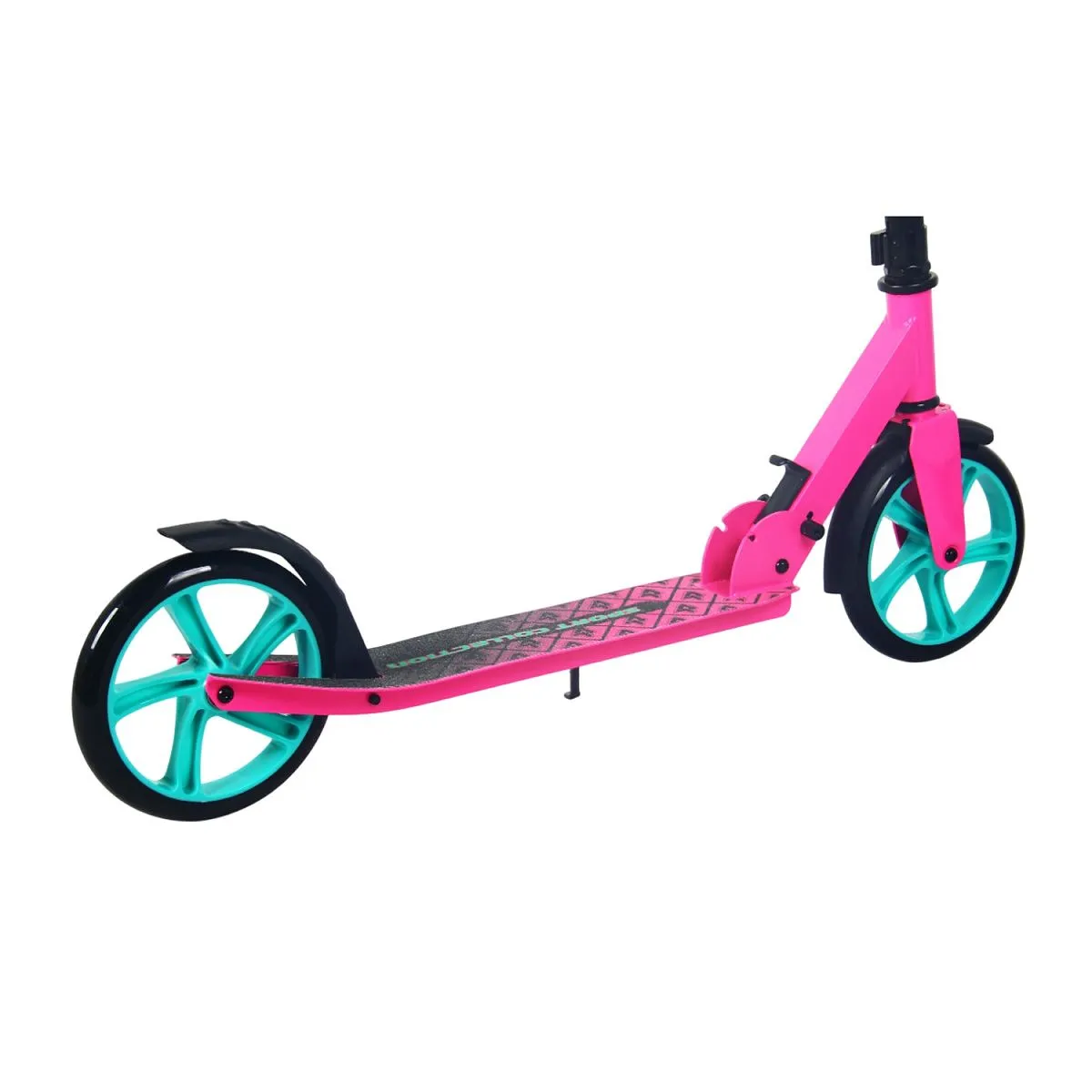 Самокат CK-SA200-2 200мм pink (фонарь и наклейка в подарок)