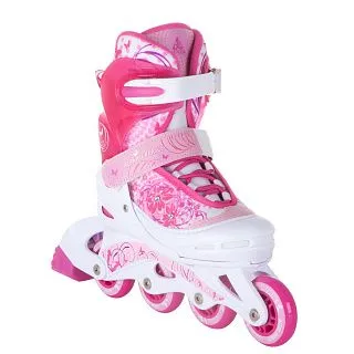 Раздвижные роликовые коньки Venera Pink