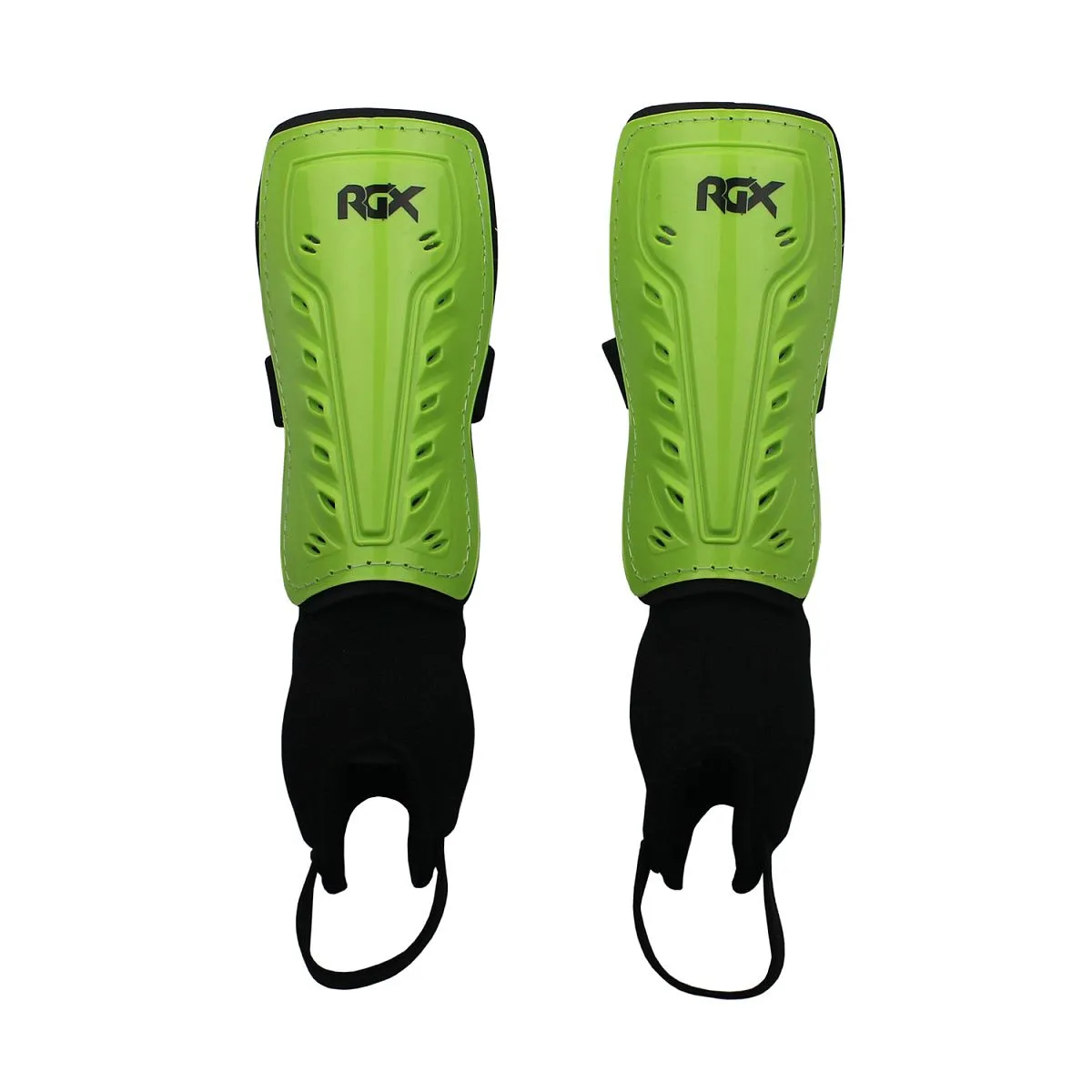 Футбольные щитки RGX-7820 Зеленые