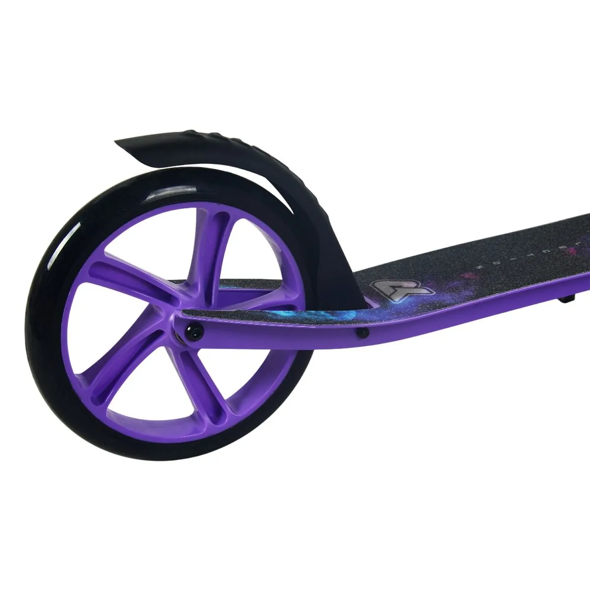Самокат CK-SA200-1 200мм violet (фонарь и наклейка в подарок)