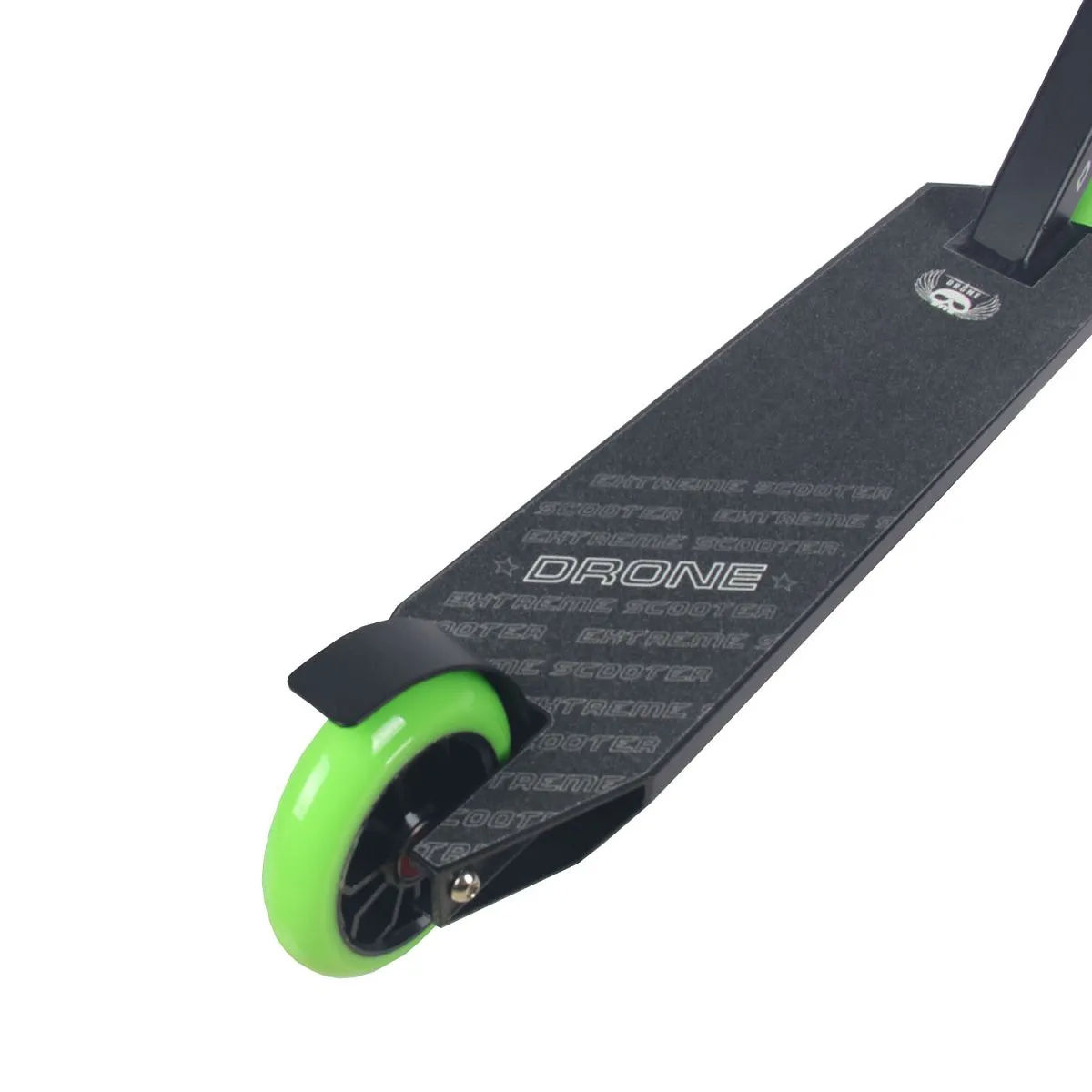 Самокат трюковый DRONE 2.0 HIC 110мм black/green
