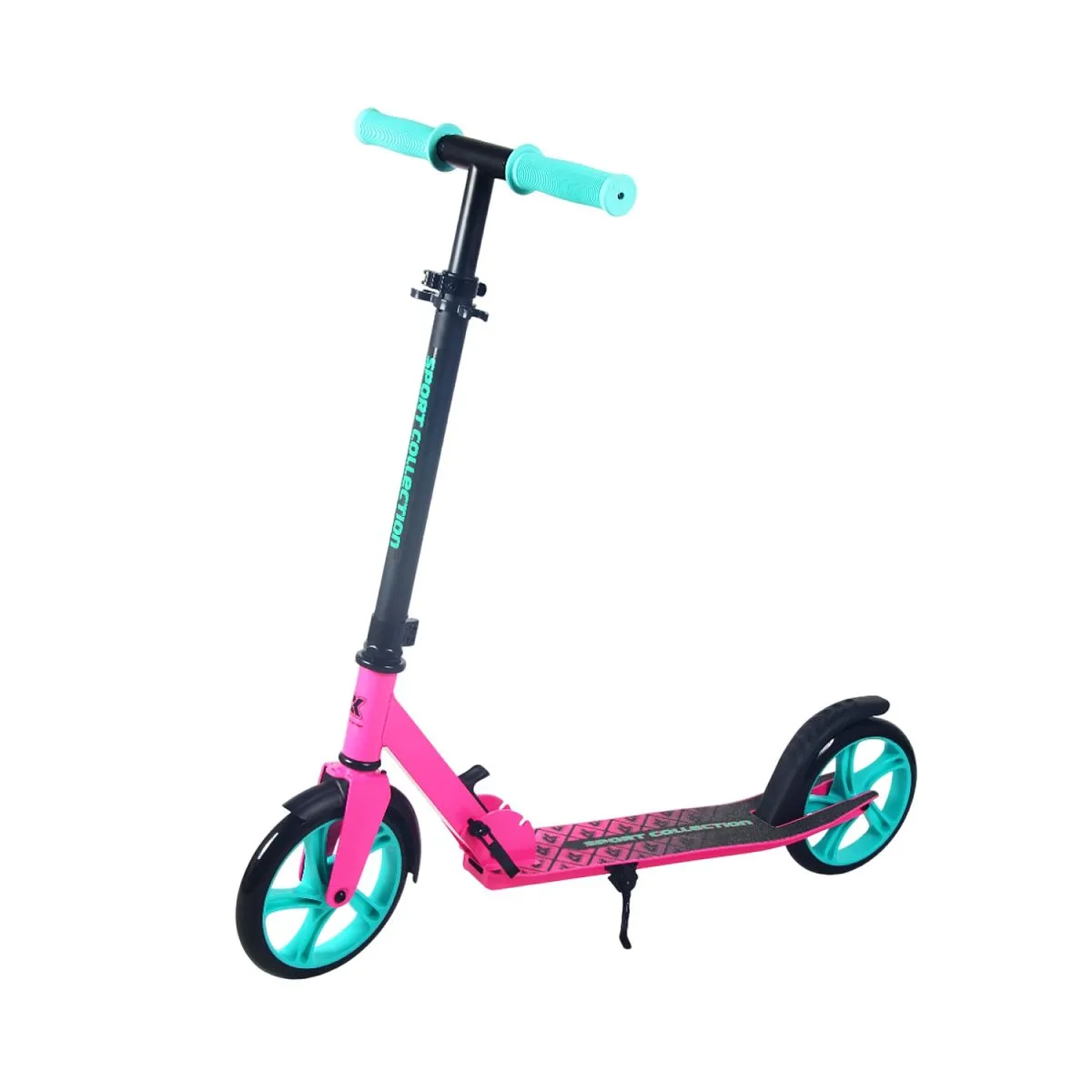 Самокат CK-SA200-2 200мм pink (фонарь и наклейка в подарок)