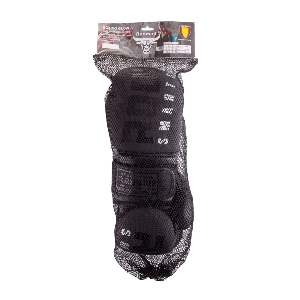 Боксерские перчатки RBG-310 Dx Black