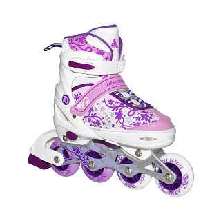 Раздвижные роликовые коньки BELL violet