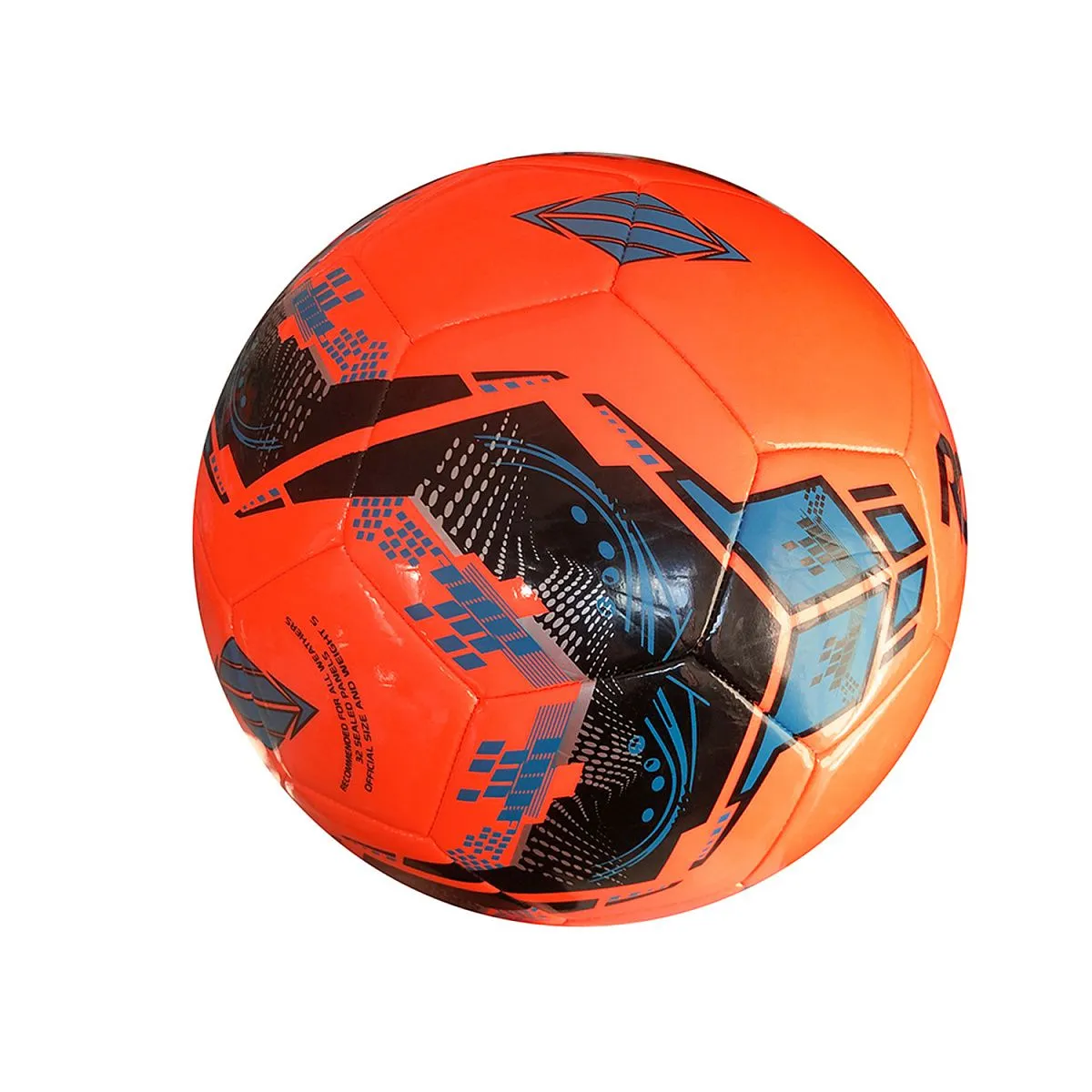 Мяч футбольный RGX-FB-2022 Orange/Blue Sz5