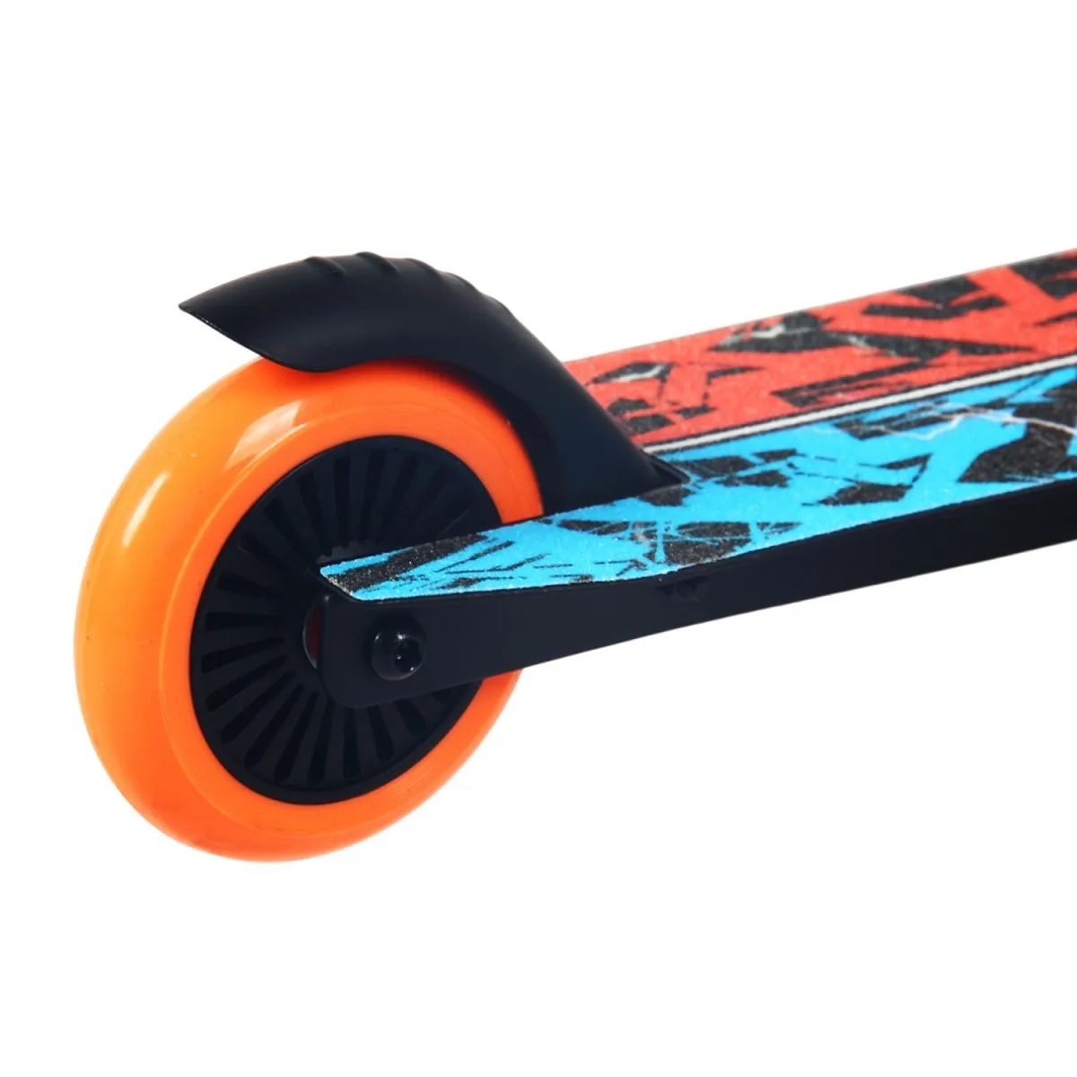 Самокат трюковый JE-ST100-20 100мм orange