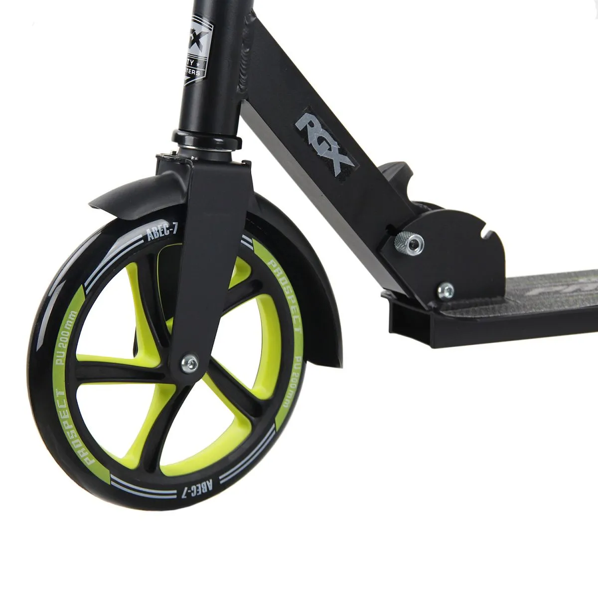 Самокат PRSPCT 200мм black/green