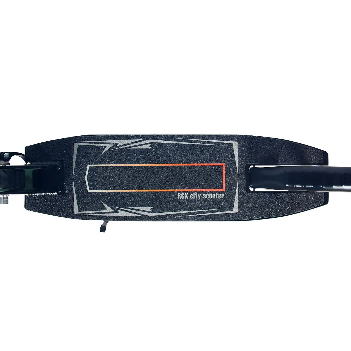 Самокат GNS 200мм black (100% алюминий, передний амортизатор)