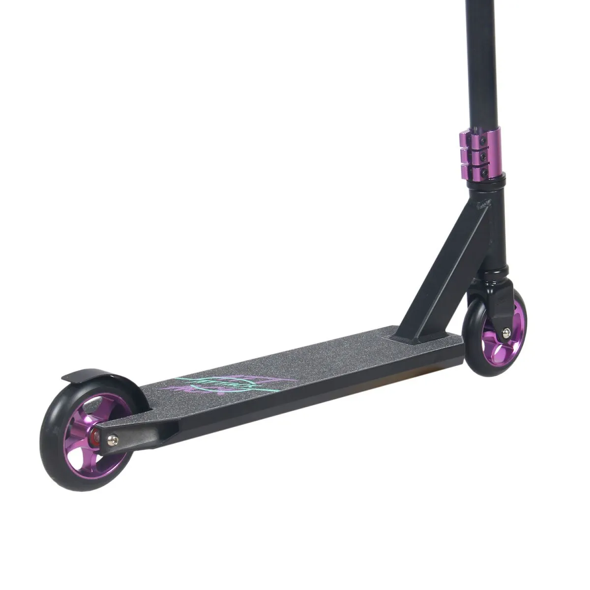 Самокат трюковый ATTACK HIC 110мм black/violet