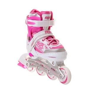 Раздвижные роликовые коньки Braman Pink