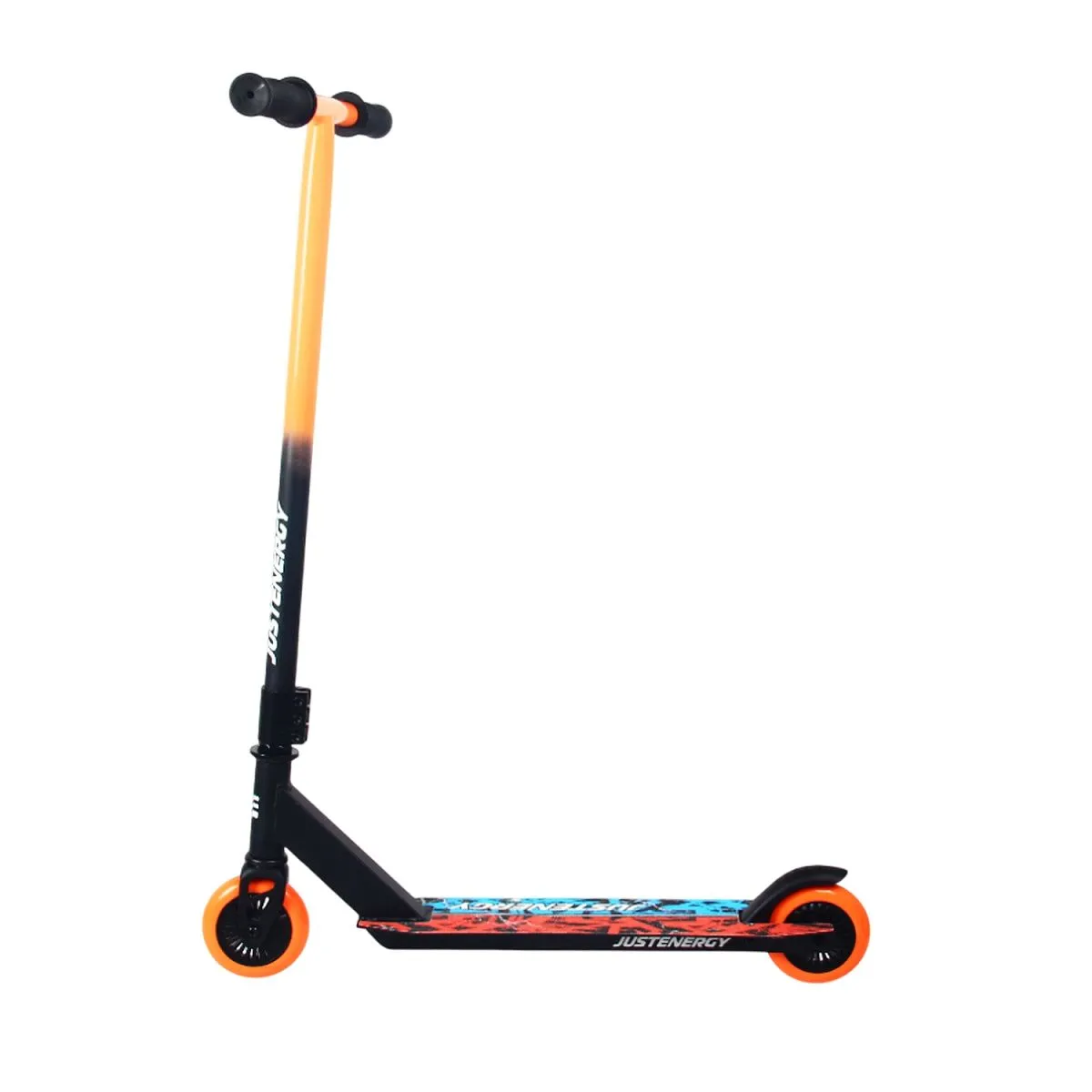 Самокат трюковый JE-ST100-20 100мм orange