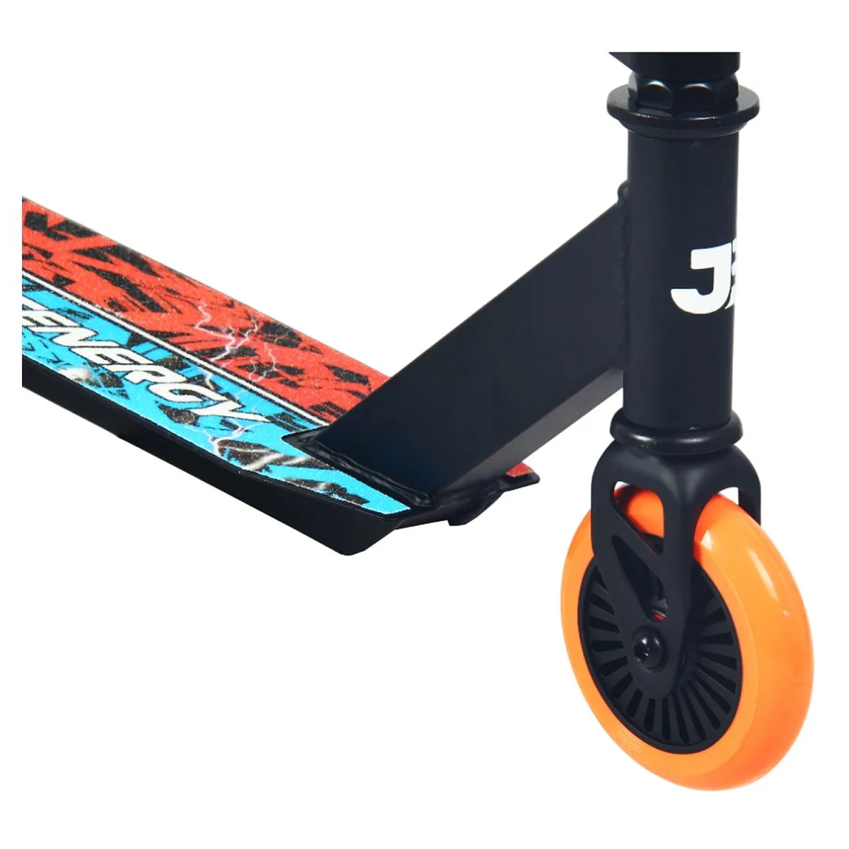 Самокат трюковый JE-ST100-20 100мм orange