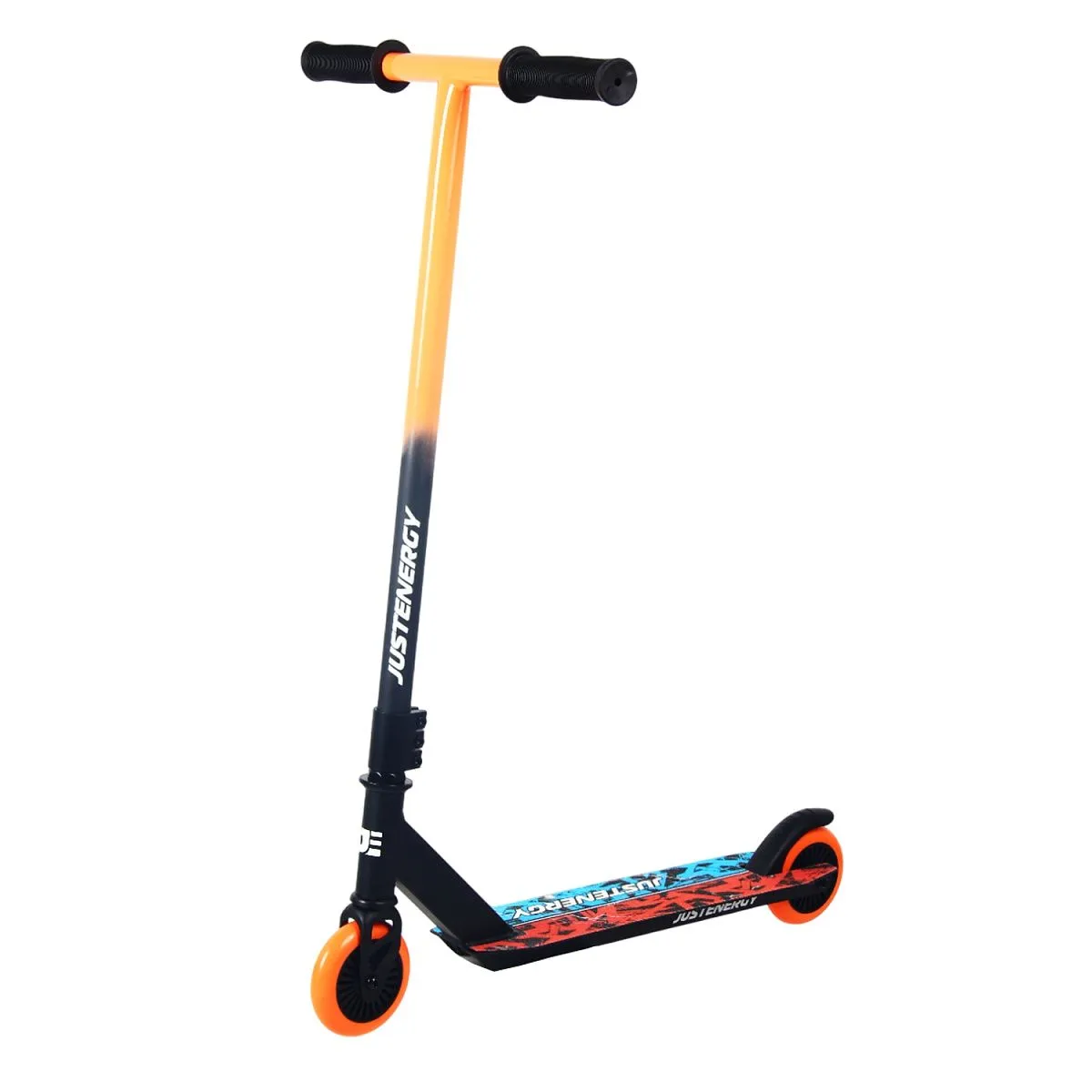 Самокат трюковый JE-ST100-20 100мм orange