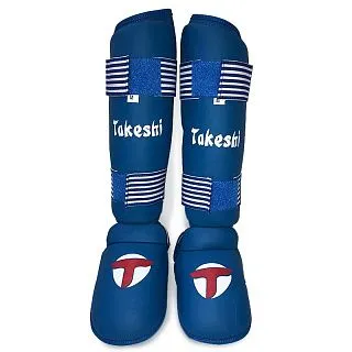 Защита голеностопа Takeshi TFG-15-03 синяя