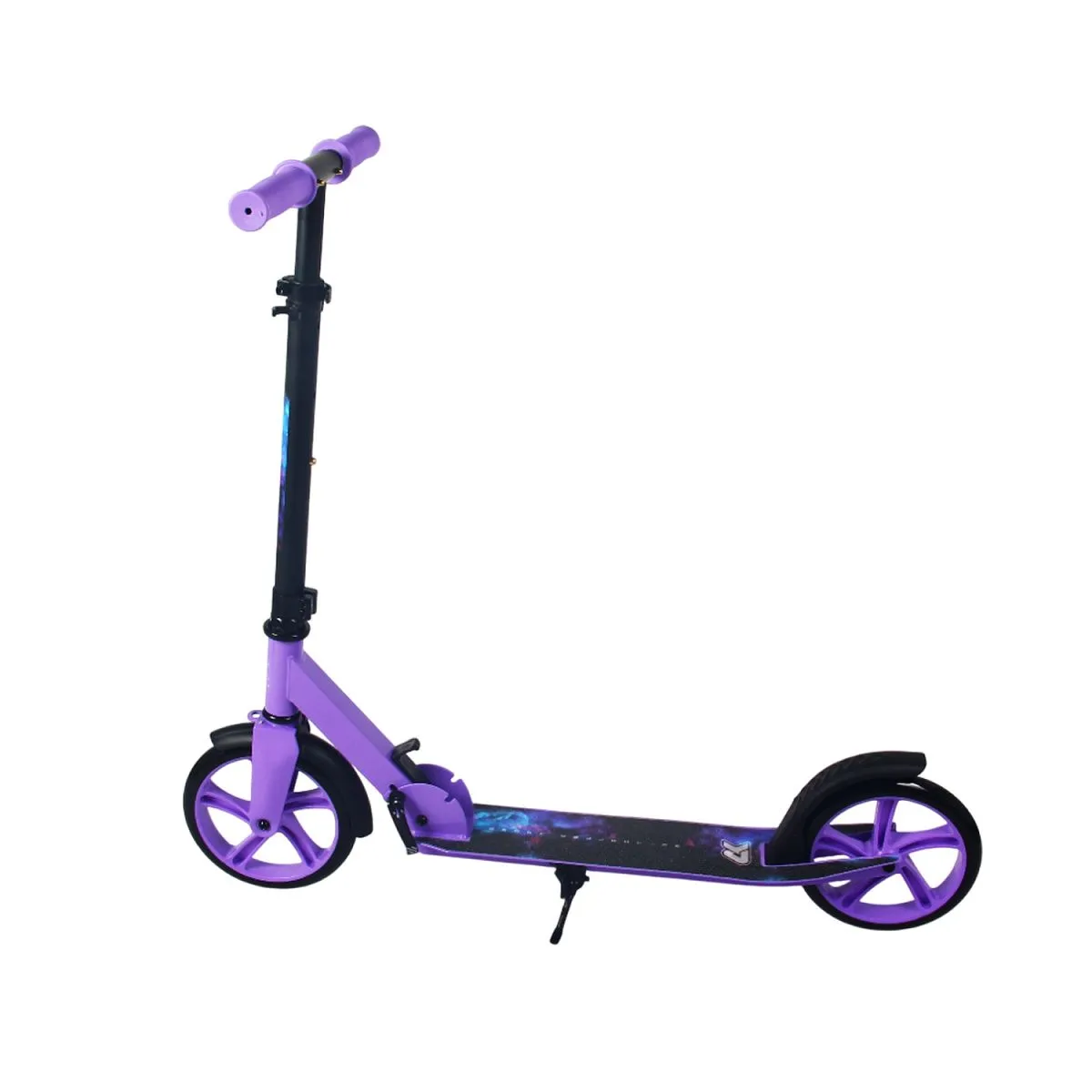 Самокат CK-SA200-1 200мм violet (фонарь и наклейка в подарок)