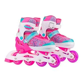 Раздвижные роликовые коньки Fntstc Pink
