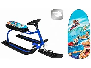 Снегокат 204 "Bike" Aqua