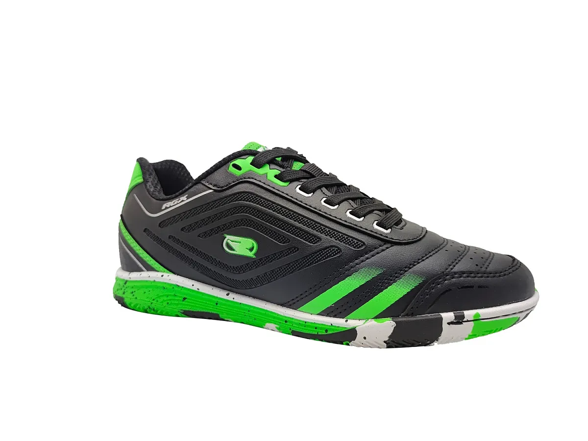 Бутсы зальные SB-ZAL-051 Black/Green