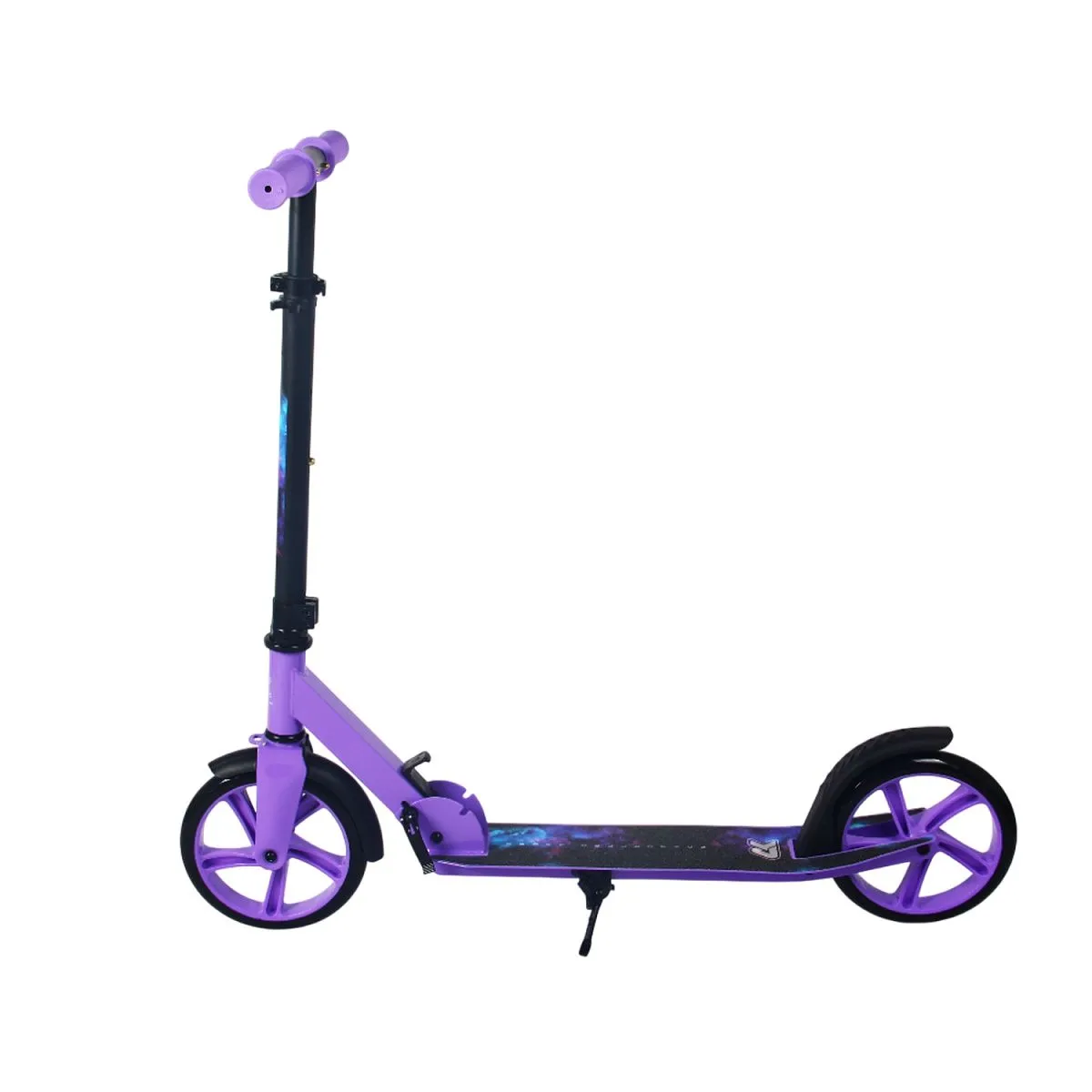 Самокат CK-SA200-1 200мм violet (фонарь и наклейка в подарок)