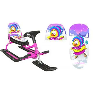 Снегокат 128 "Comfort Snowbirds" Фрау Чик