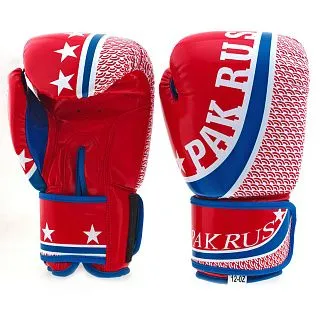 Боксерские перчатки PR-11-011 красные