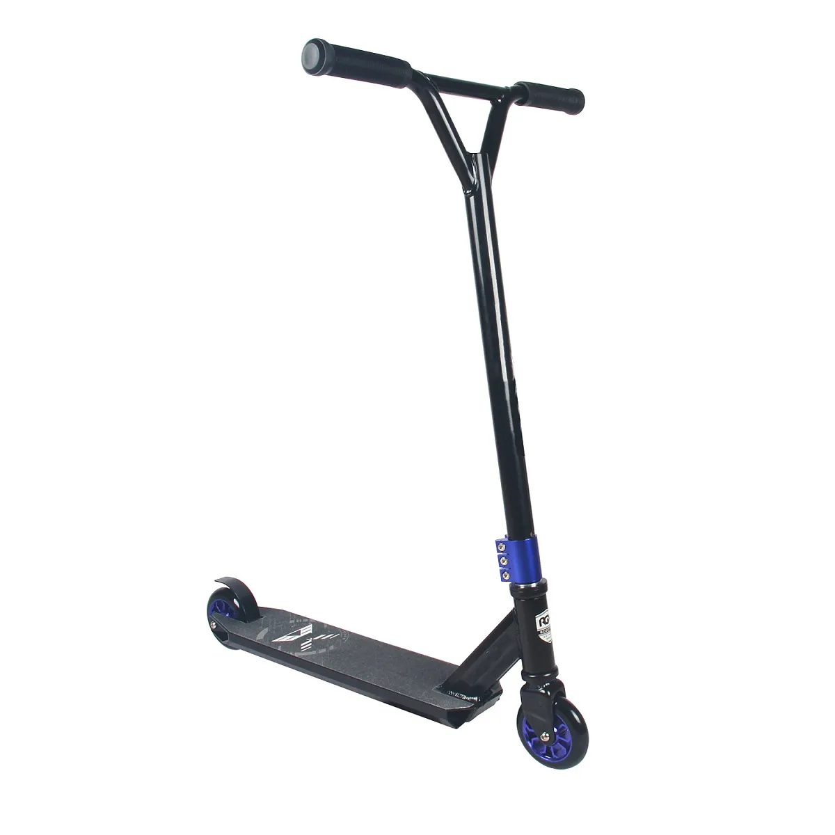 Самокат трюковый FLP 2.0 HIC 100мм black/blue (алюминий 60/сталь 40, алюминиевые диск и дека)