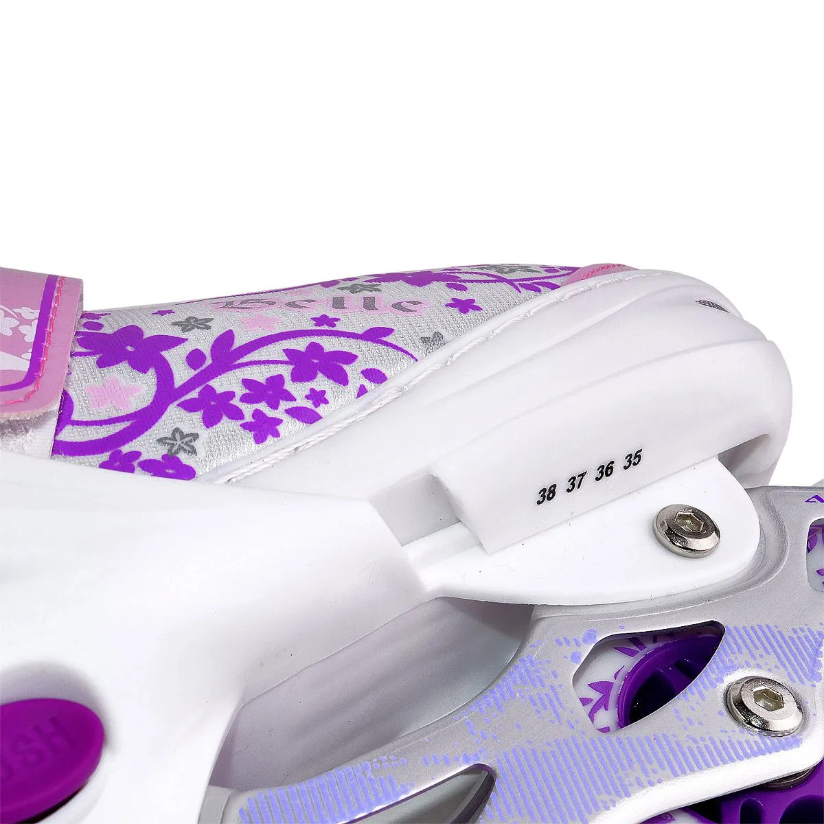 Раздвижные роликовые коньки BELL violet
