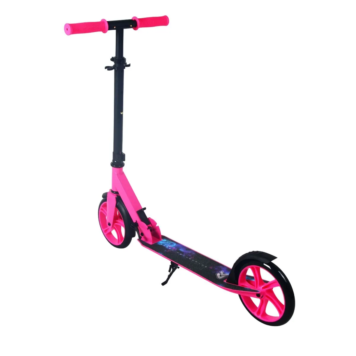 Самокат CK-SA200-1 200мм pink (фонарь и наклейка в подарок)