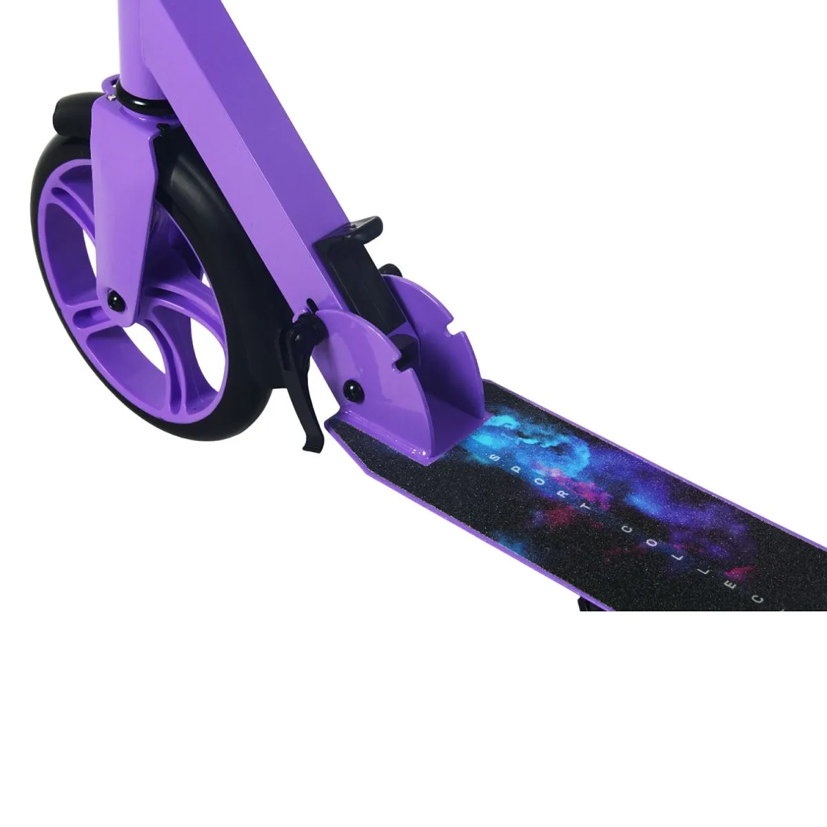 Самокат CK-SA200-1 200мм violet (фонарь и наклейка в подарок)
