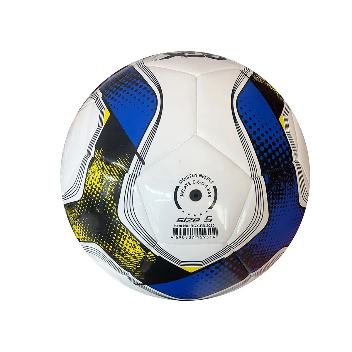 Мяч футбольный RGX-FB-2020 Blue Sz5