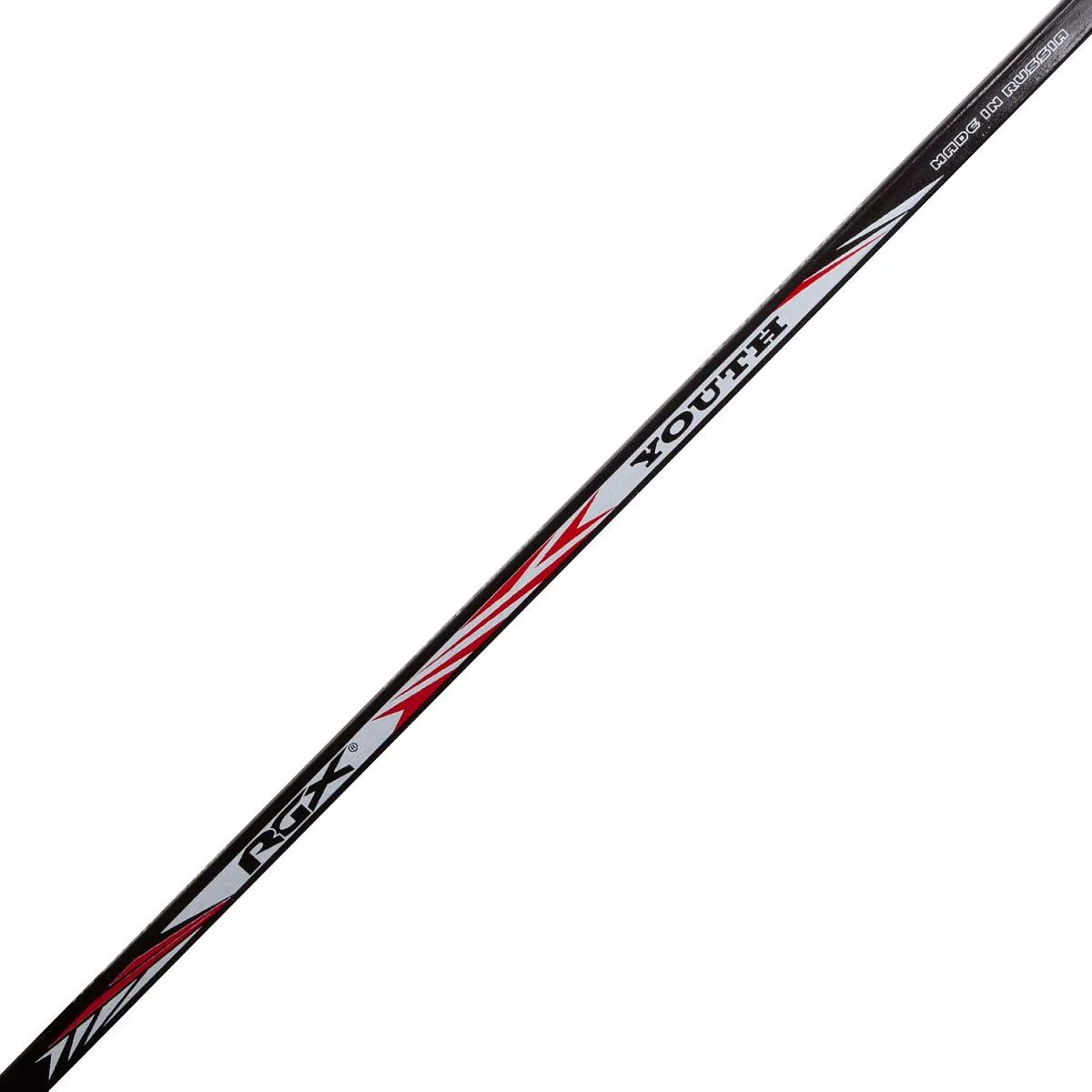 Клюшка для х/ш RGX YOUTH Black прямая