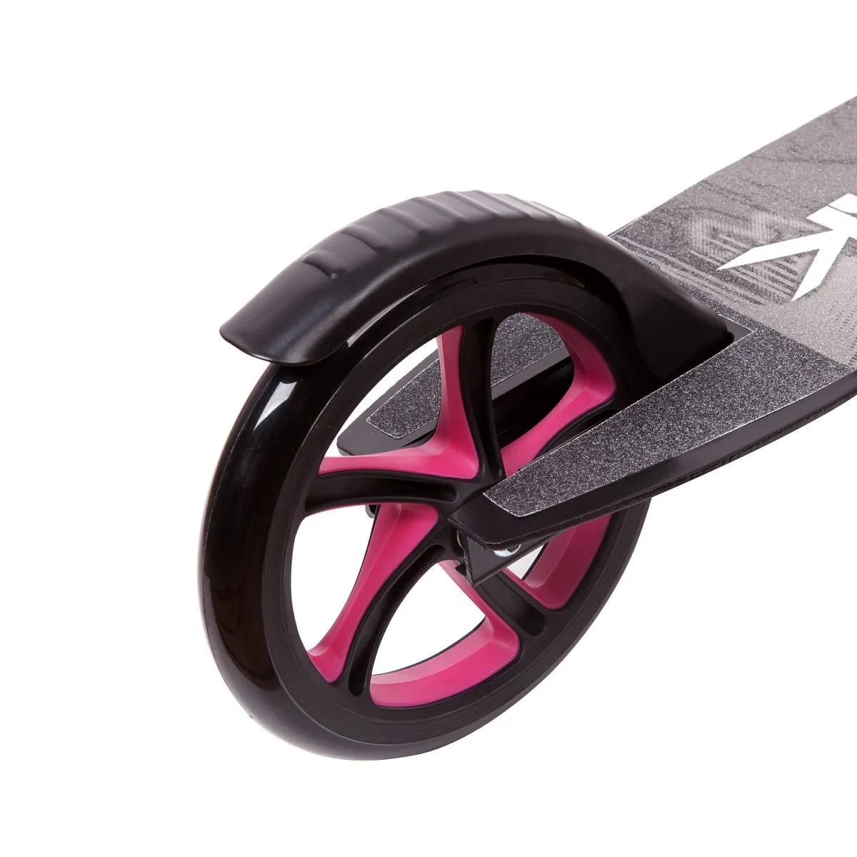 Самокат STARK 200мм pink (100% алюминий, передний амортизатор)