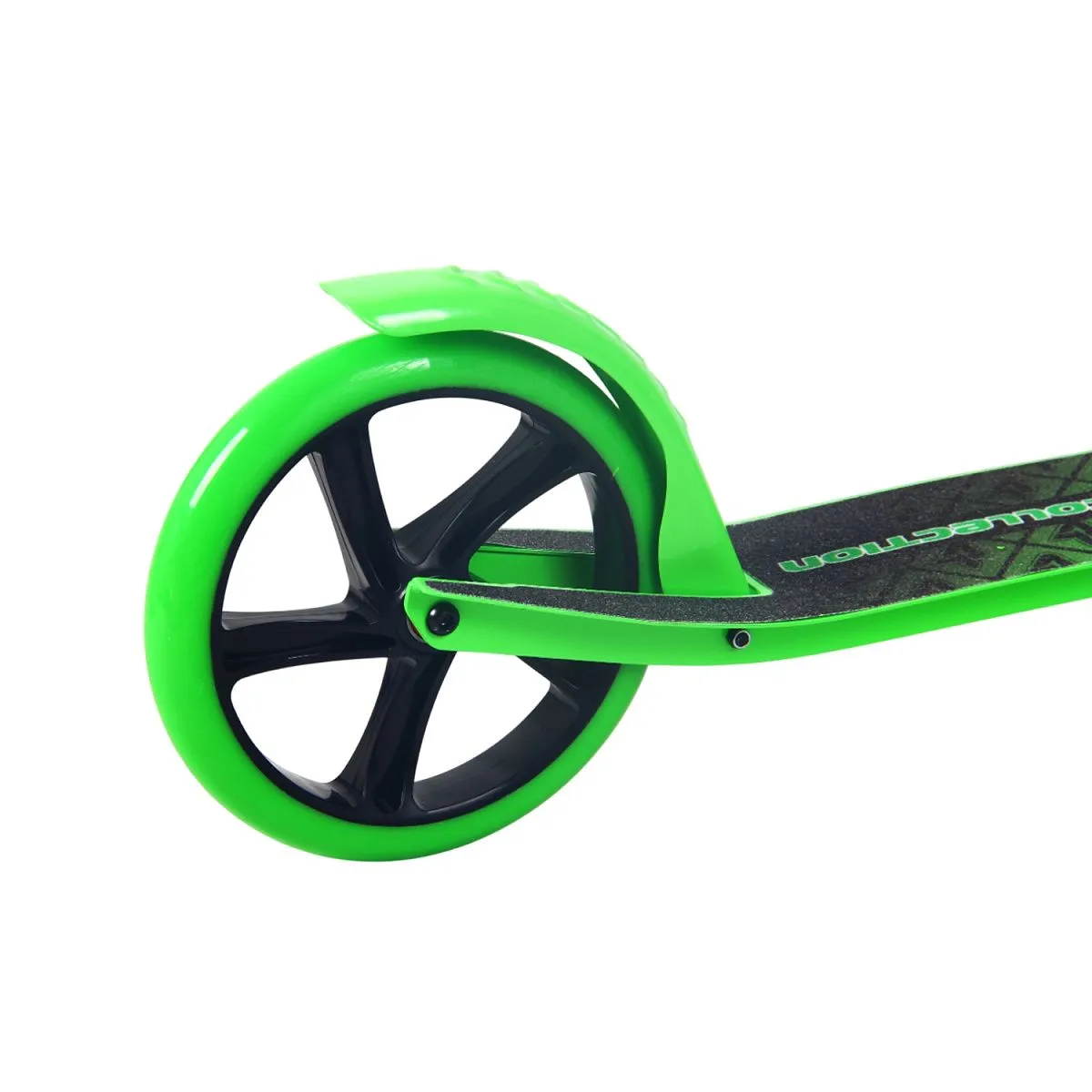 Самокат CK-SA200-2 200мм green (фонарь и наклейка в подарок)