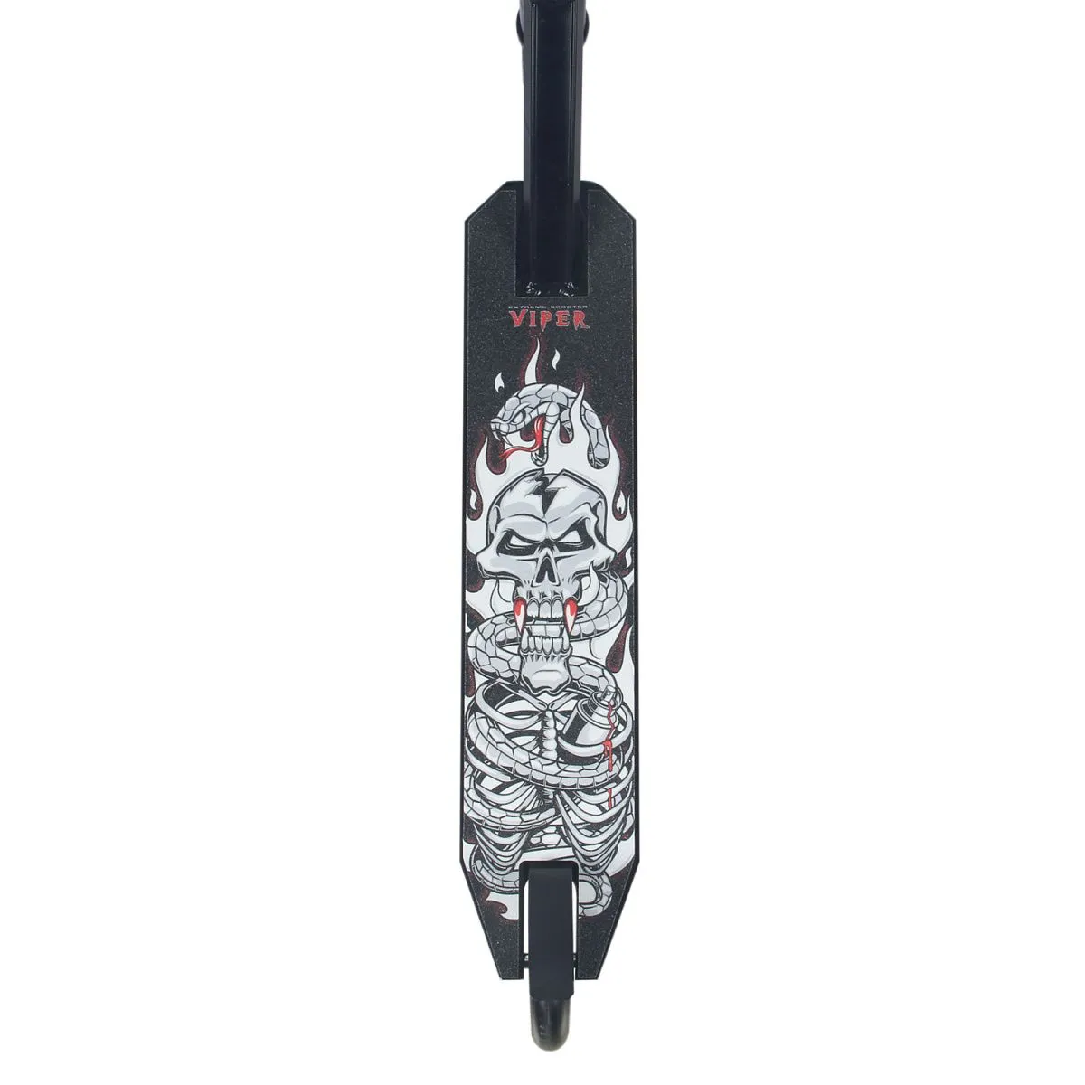 Самокат трюковый VIPER HIC 110мм black/red