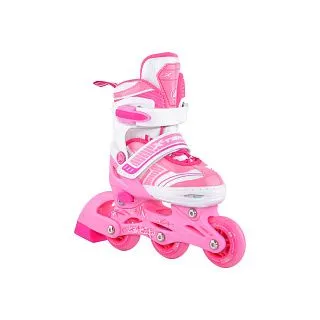 Раздвижные роликовые коньки X-TEAM pink