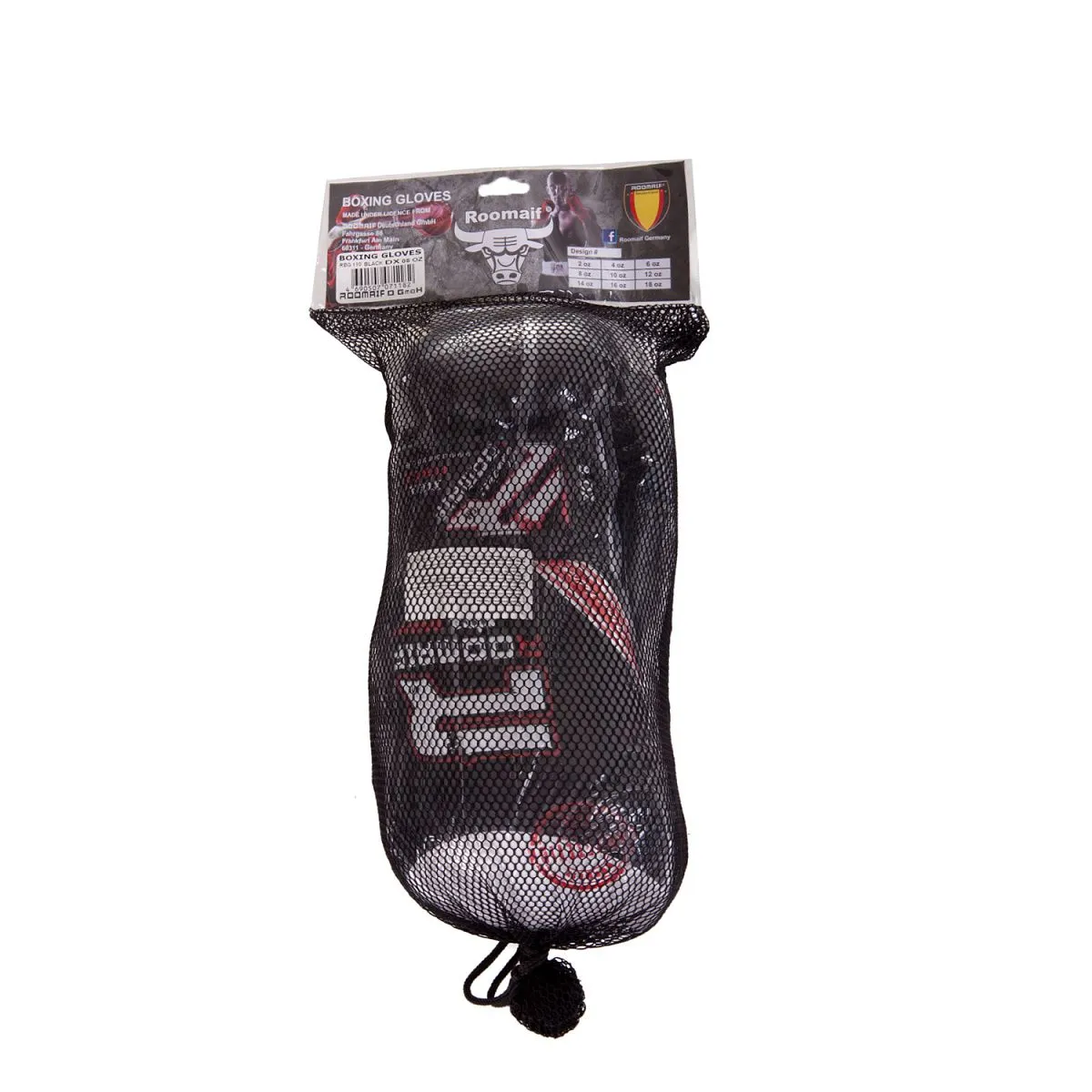 Боксерские перчатки RBG-110 Dx Black