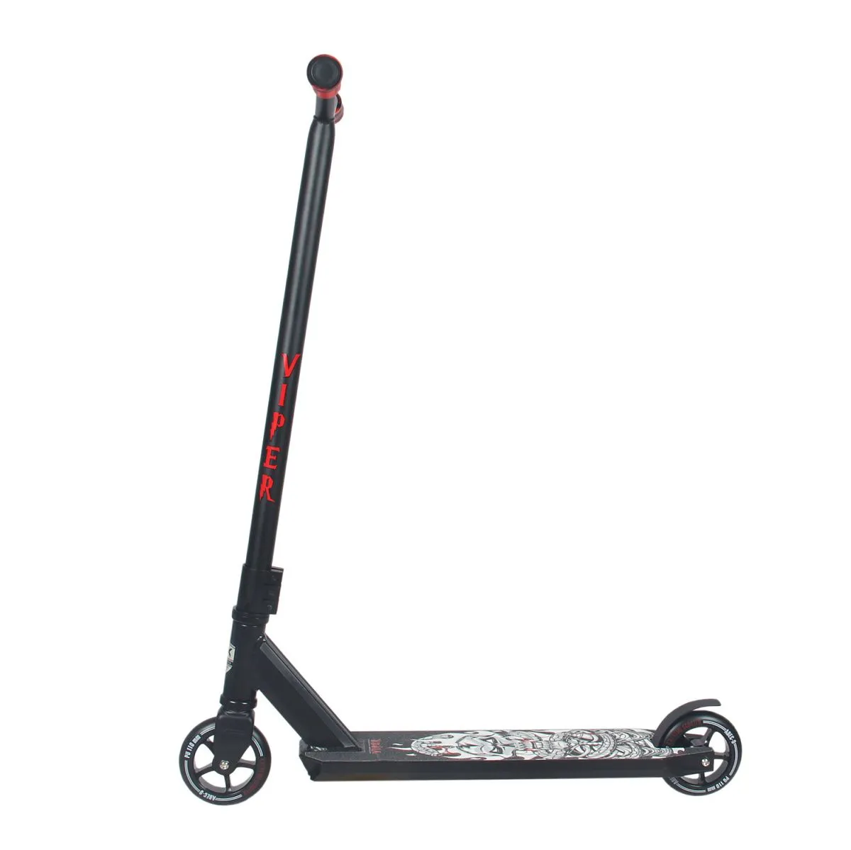 Самокат трюковый VIPER HIC 110мм black/red