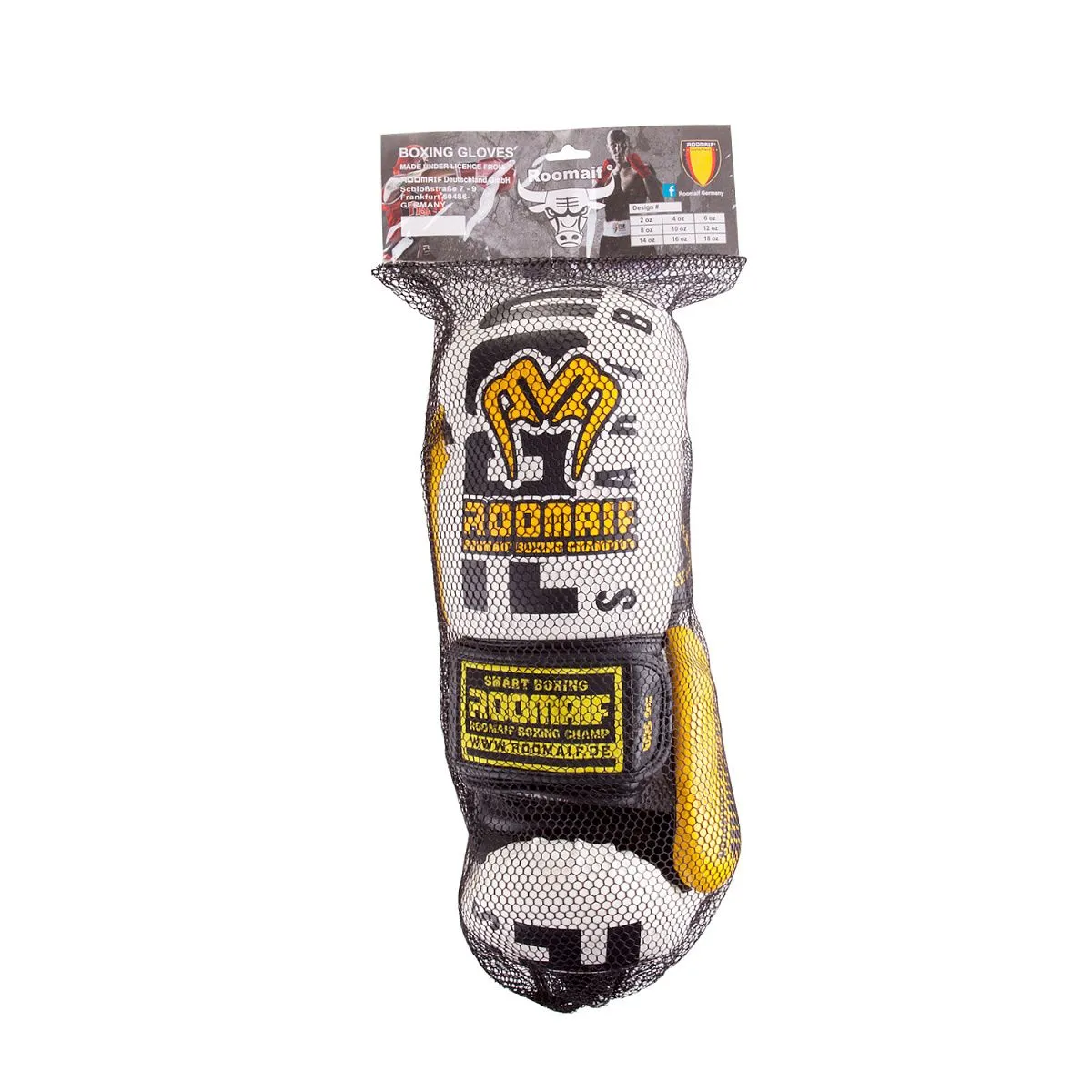 Боксерские перчатки RBG-248 Dx White
