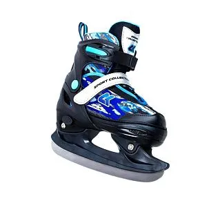 Раздвижные коньки CK-SK1108 Blue (светящийся ремешок в подарок)