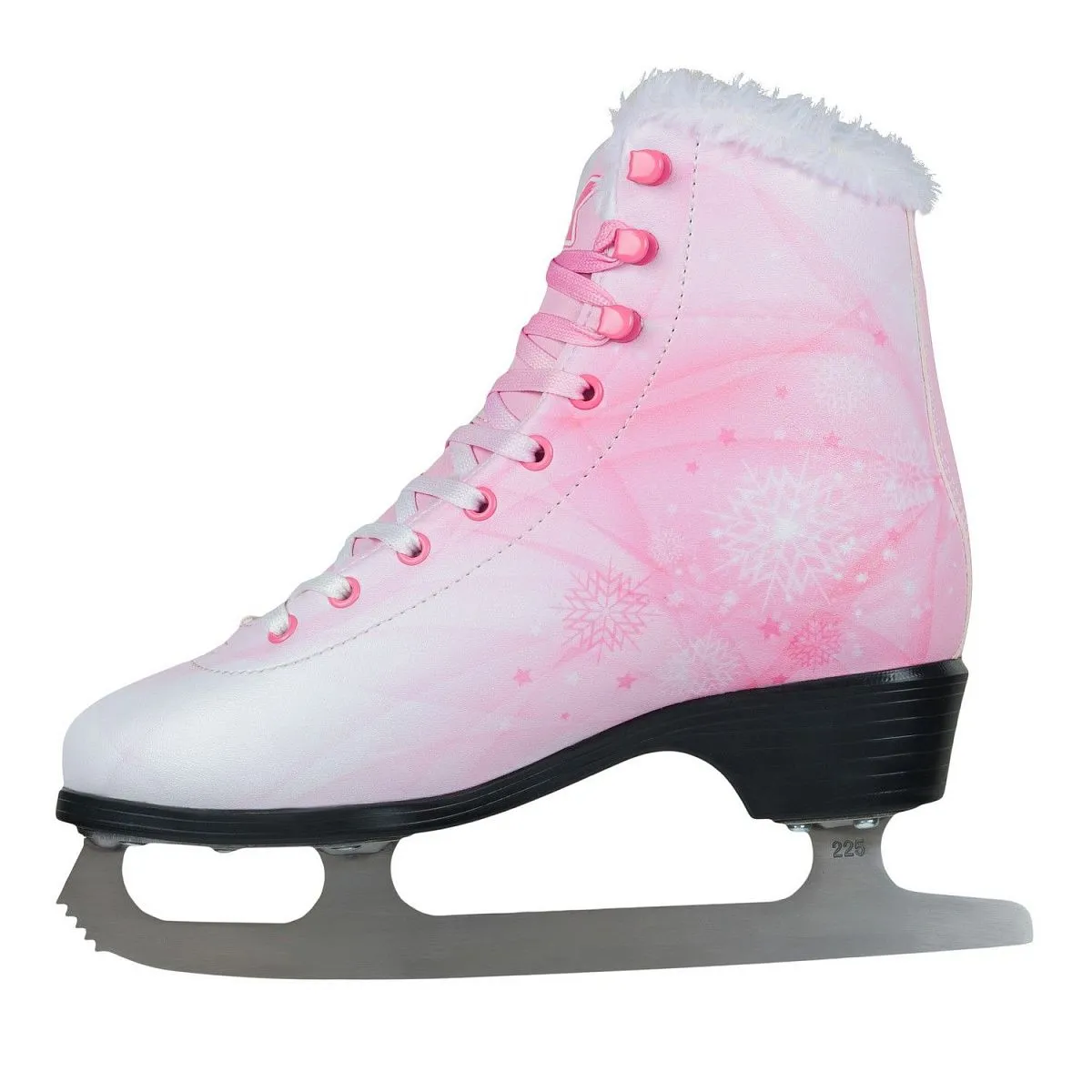 Фигурные коньки CK-SF2206 Pink (фонарик в подарок)