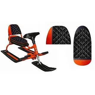 Снегокат 104 Comfort Soft оранжевый