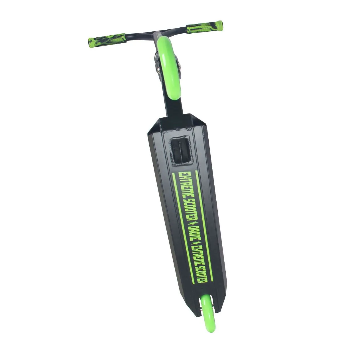 Самокат трюковый DRONE 2.0 HIC 110мм black/green