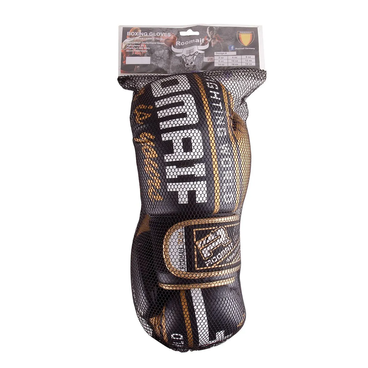 Боксерские перчатки RBG-242 Dx Gold