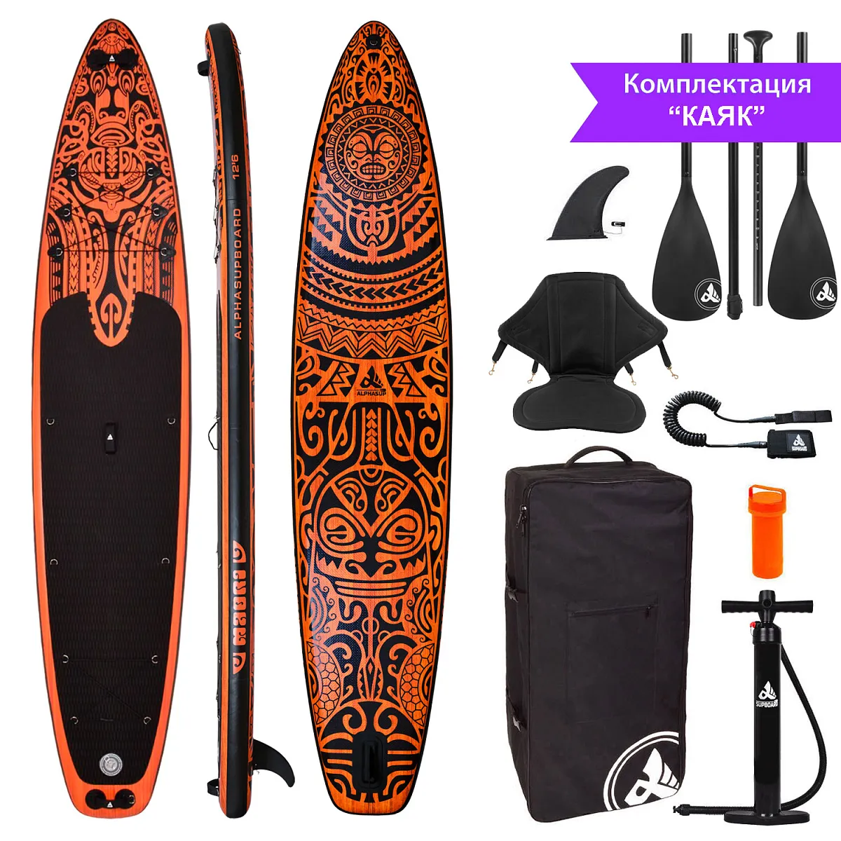 Сапборд MAORI-12.6 KAYAK